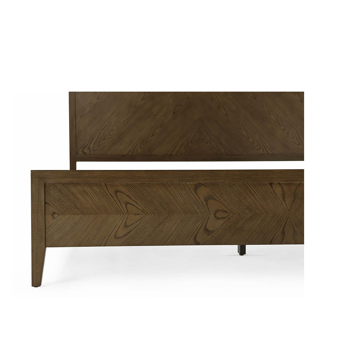 Classic Modern Frame Bed - English Georgian America