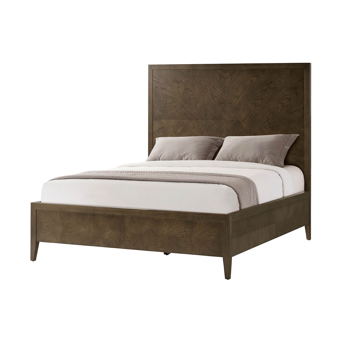Classic Modern Frame Bed - English Georgian America