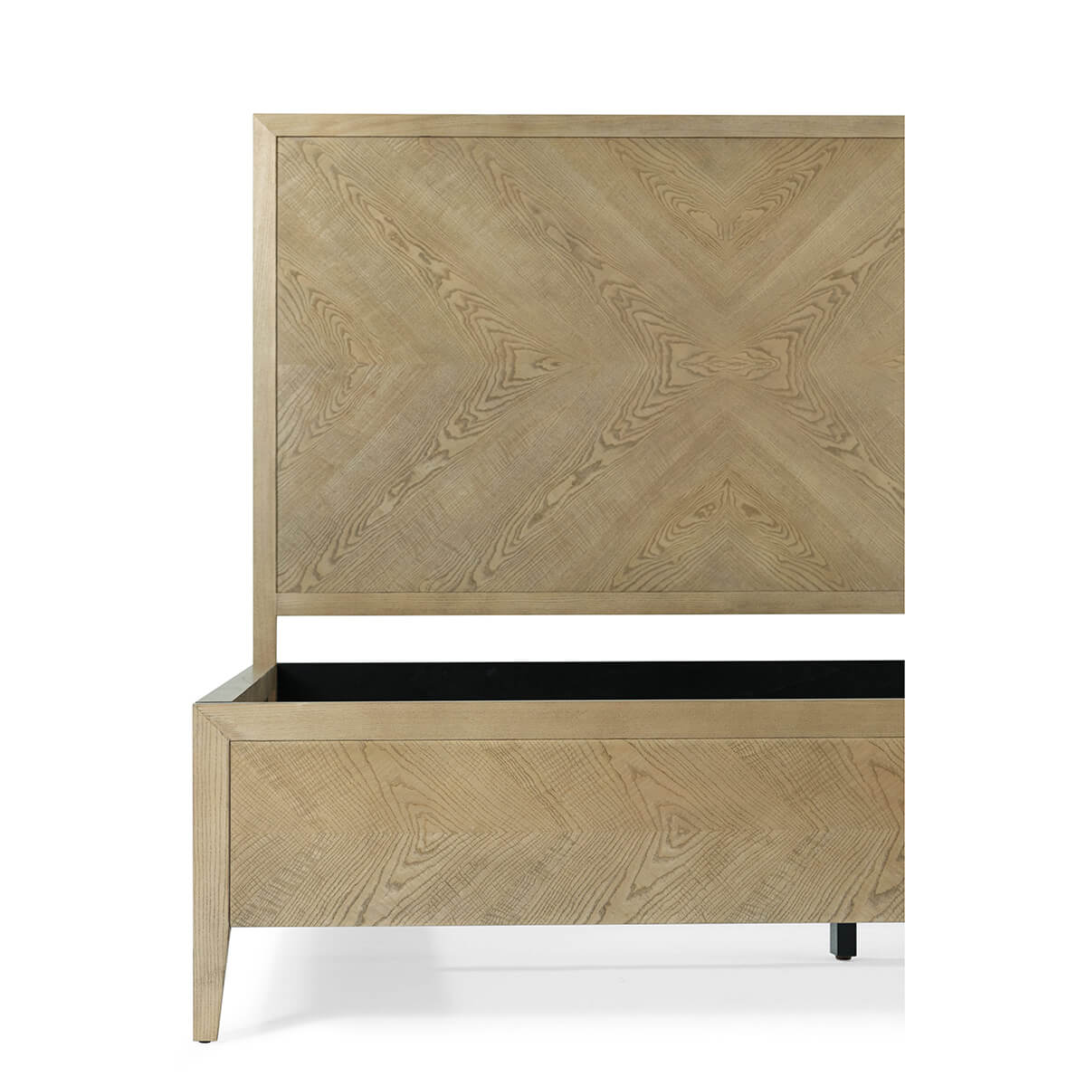 Classic Modern Frame Bed - Light - English Georgian America