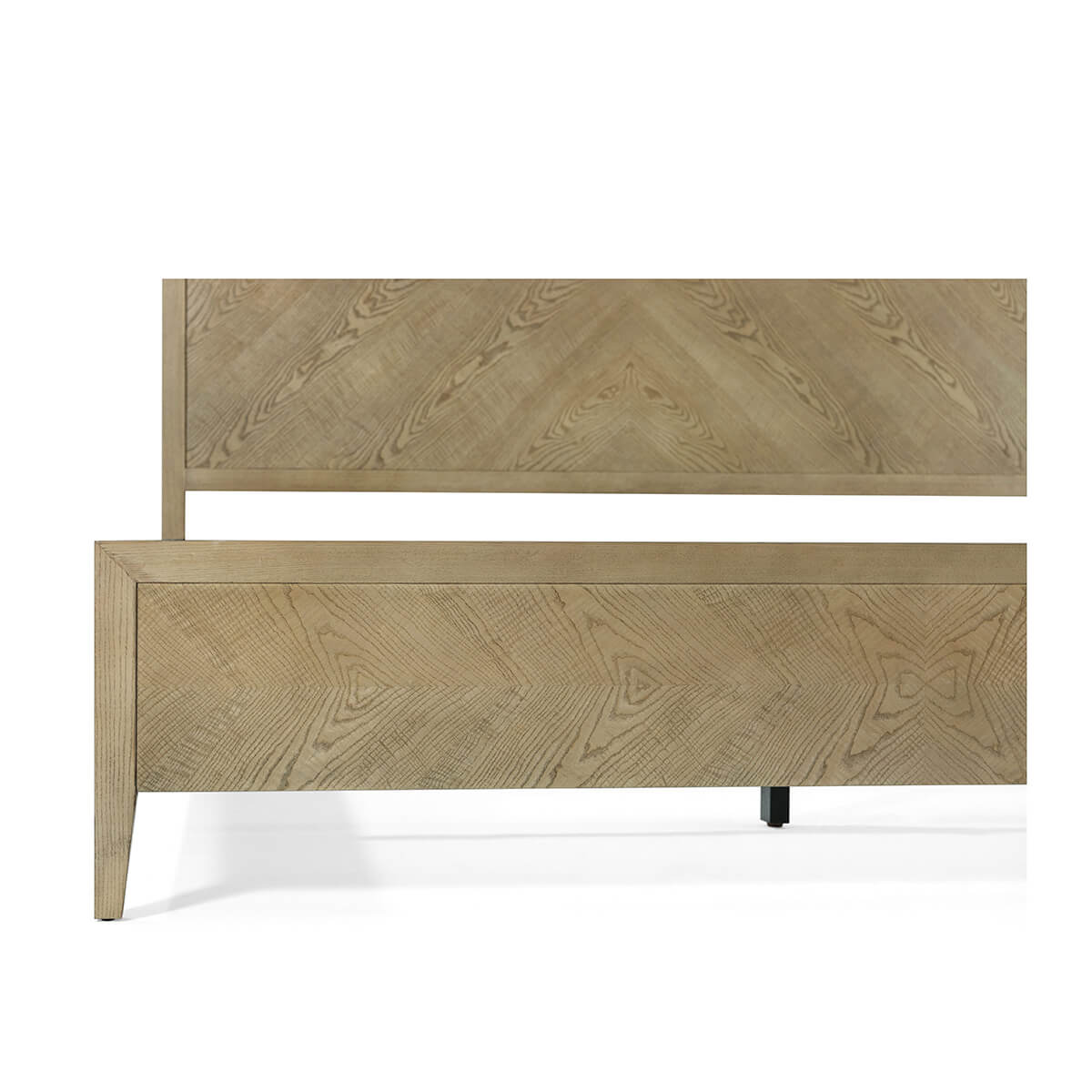 Classic Modern Frame Bed - Light - English Georgian America