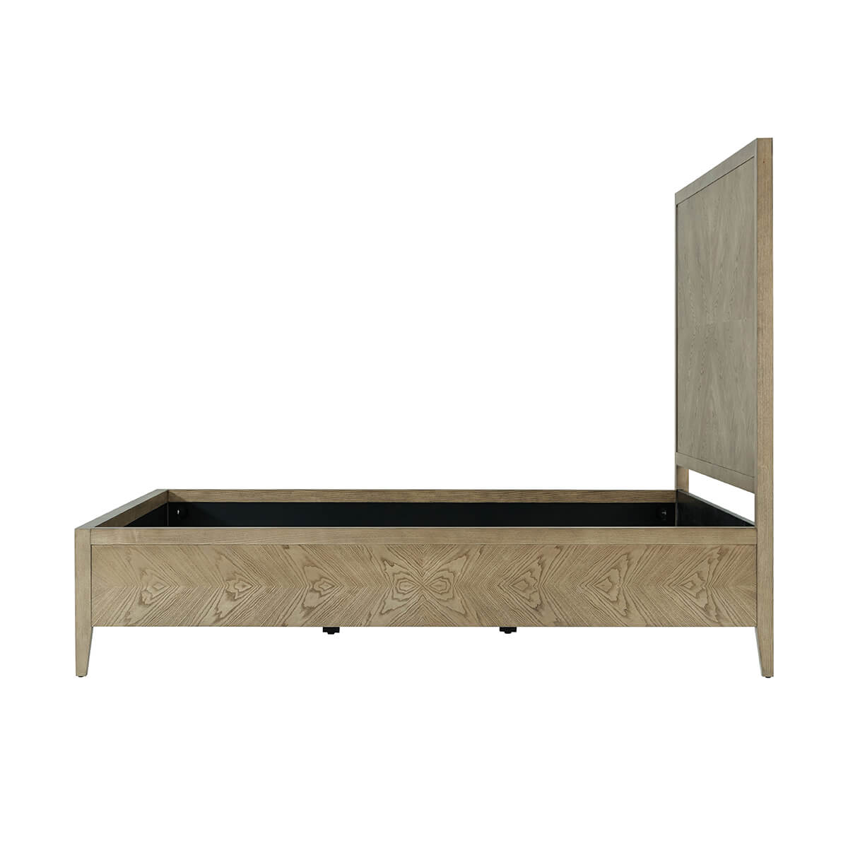 Classic Modern Frame Bed - Light - English Georgian America