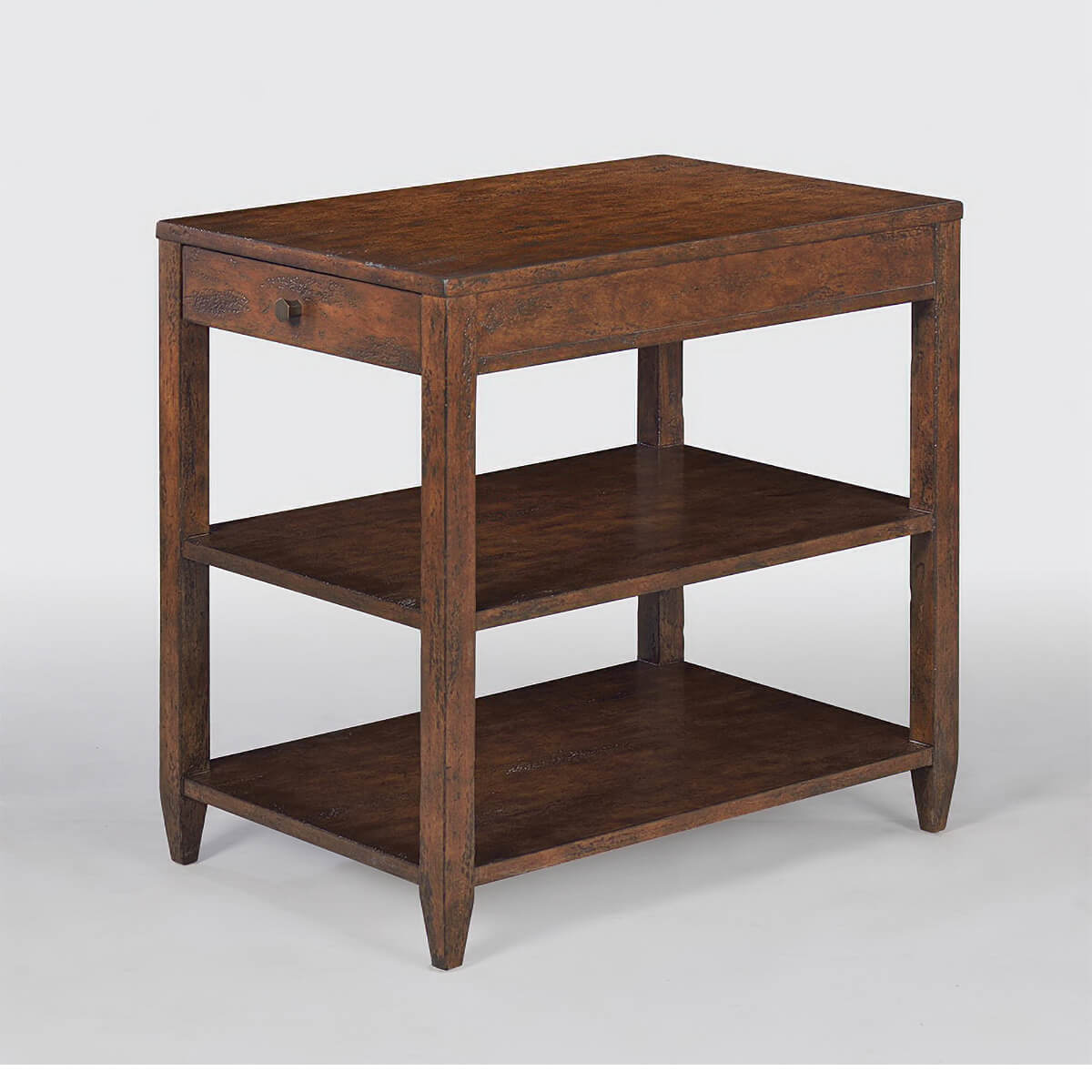 Classic Narrow Side Table - Mahogany Finish - English Georgian America