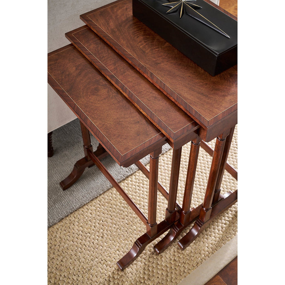 Classic Nest Of Tables - English Georgian America