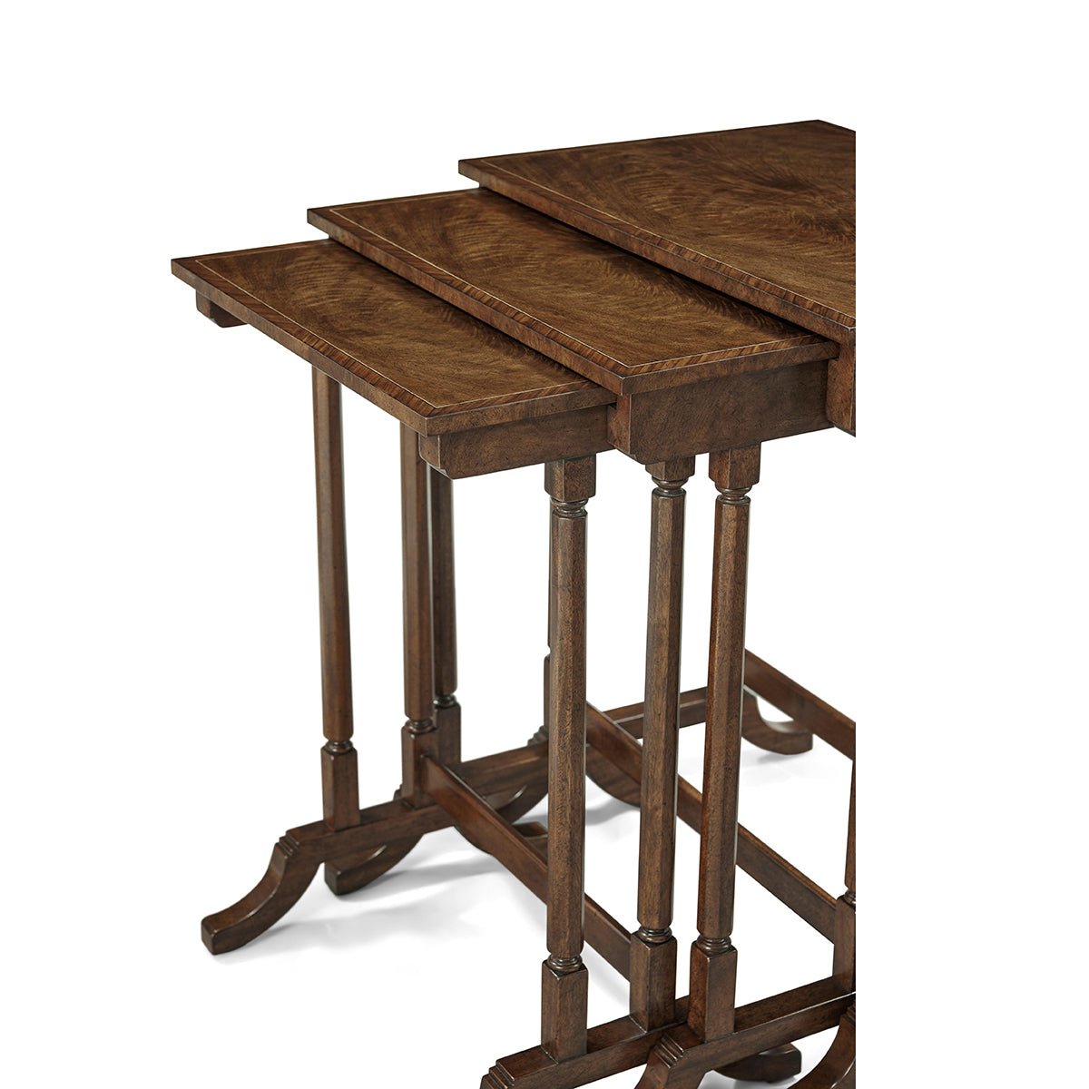 Classic Nest Of Tables - English Georgian America
