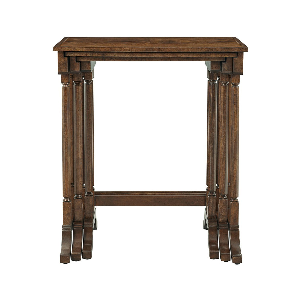 Classic Nest Of Tables - English Georgian America