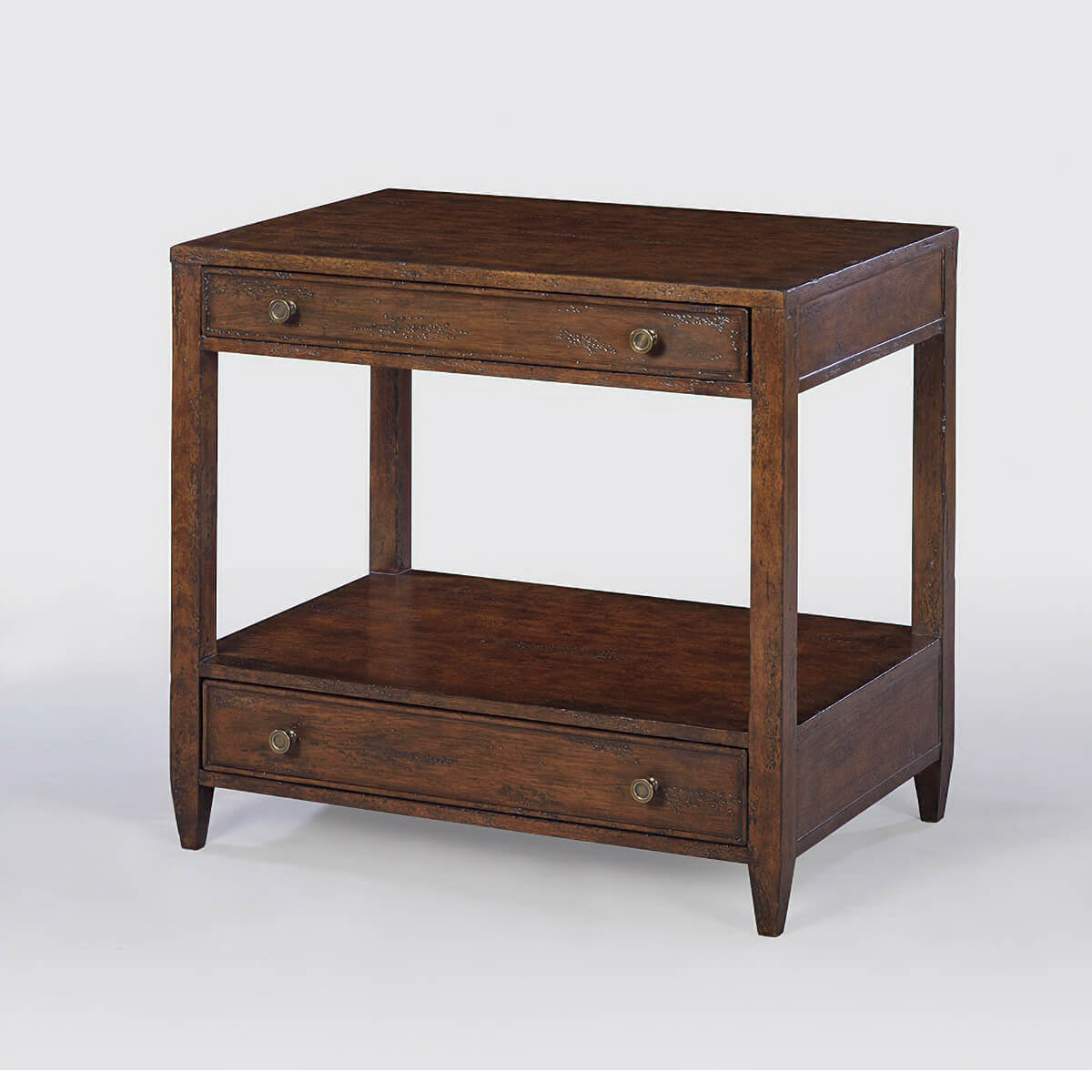 Classic Nightstand - Mahogany Finish - English Georgian America