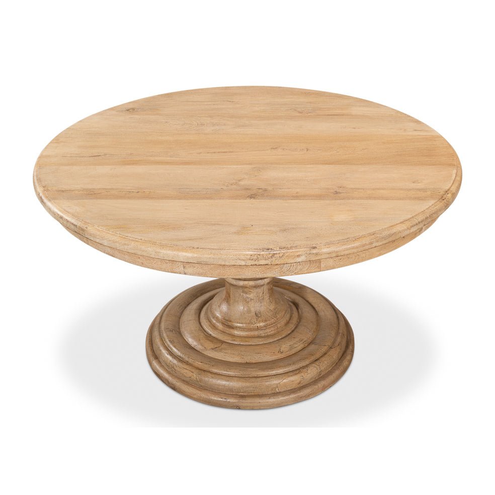 Classic Pedestal Dining Table - English Georgian America