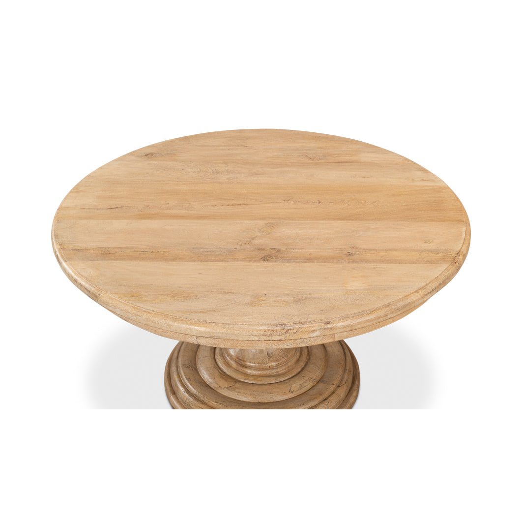 Classic Pedestal Dining Table - English Georgian America