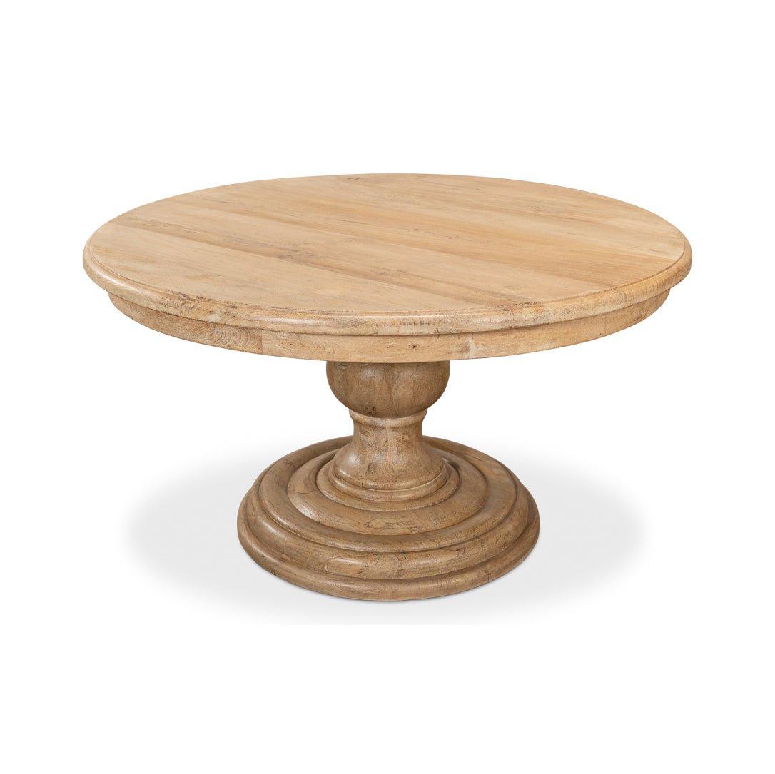 Classic Pedestal Dining Table - English Georgian America