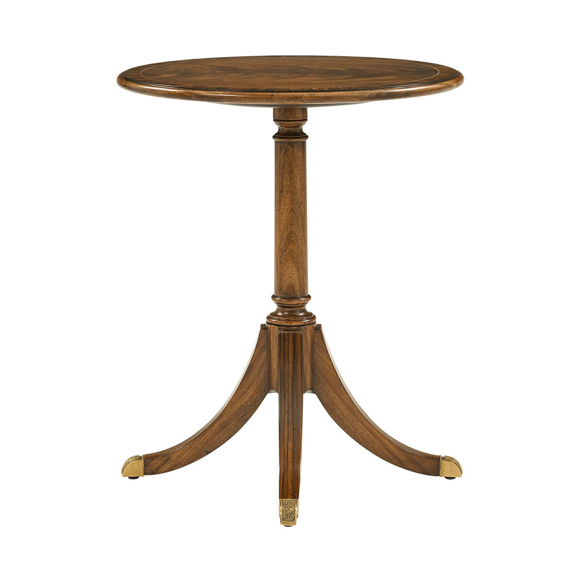 Classic Round Accent Table - English Georgian America