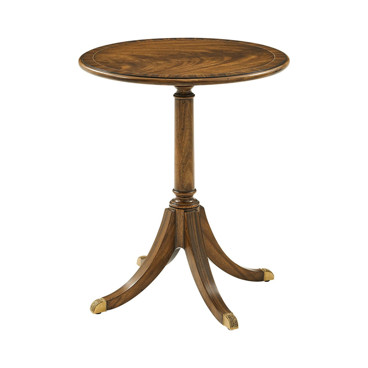 Classic Round Accent Table - English Georgian America