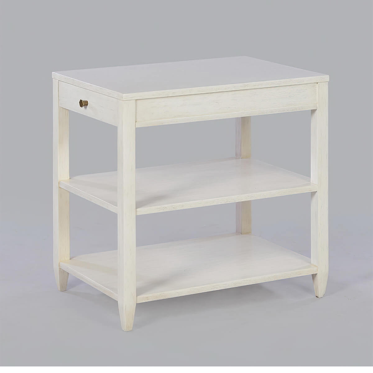 Classic Side Table - Drift White - English Georgian America