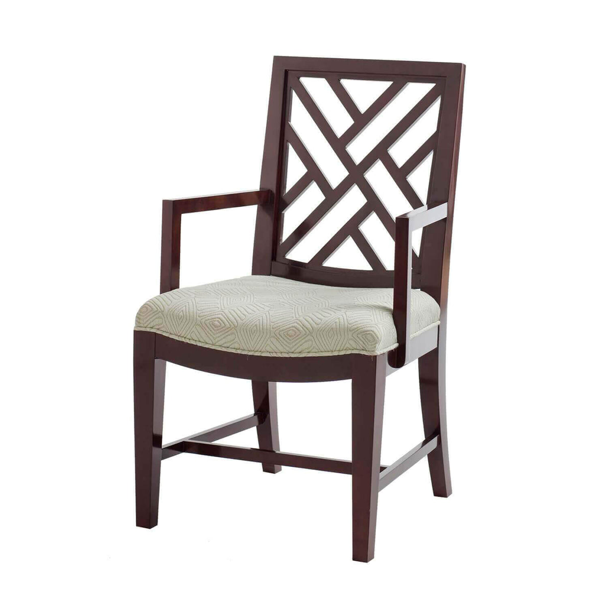 Classic Trellis Dining Armchair - English Georgian America