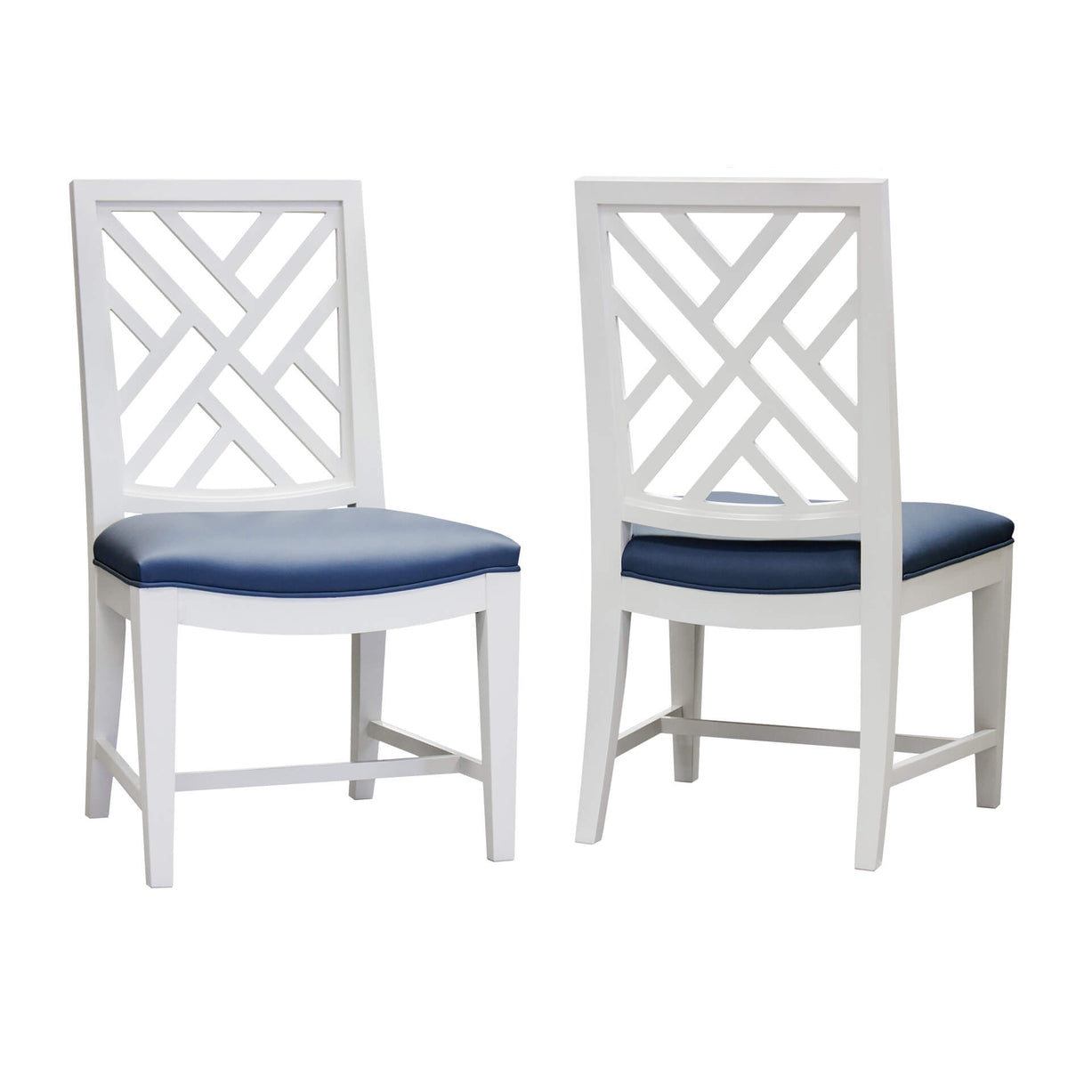 Classic Trellis Dining Side Chair - English Georgian America