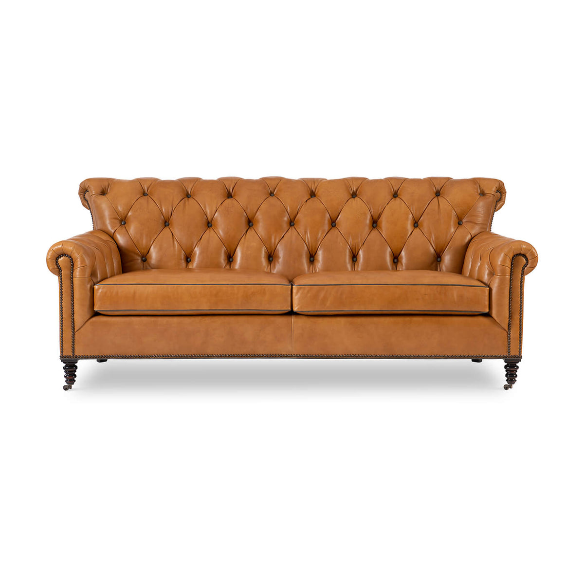 Classic Tufted 3 Seater Sofa - English Georgian America