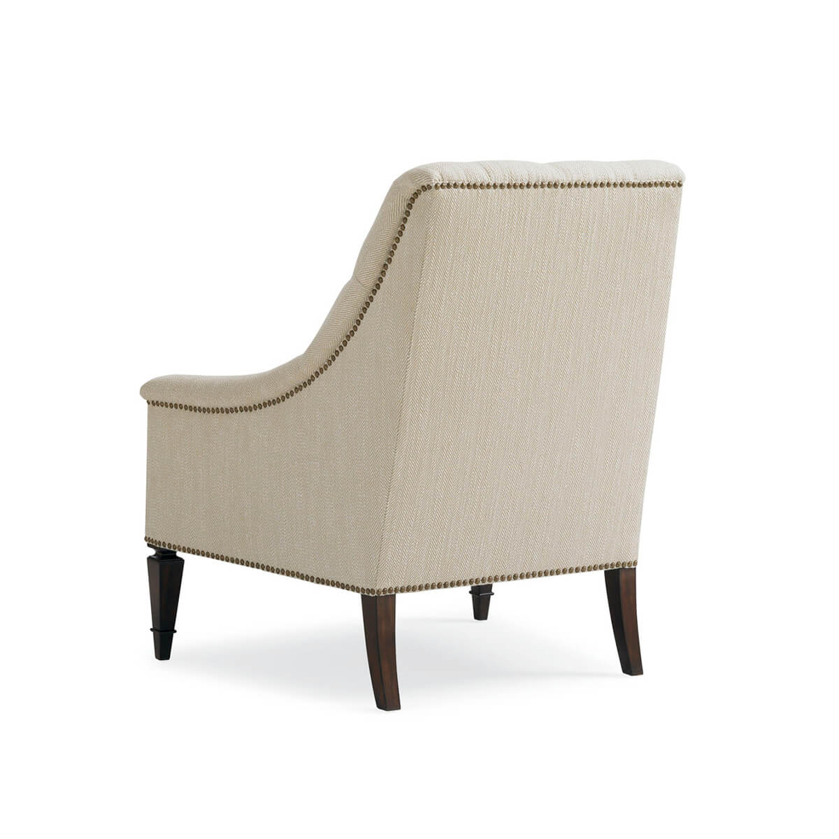 Classic Tufted Armchair - English Georgian America