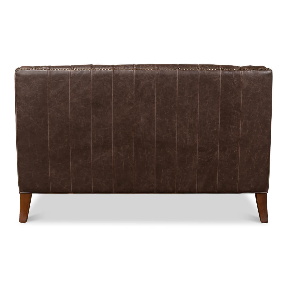 Classic Tufted Love Seat - English Georgian America