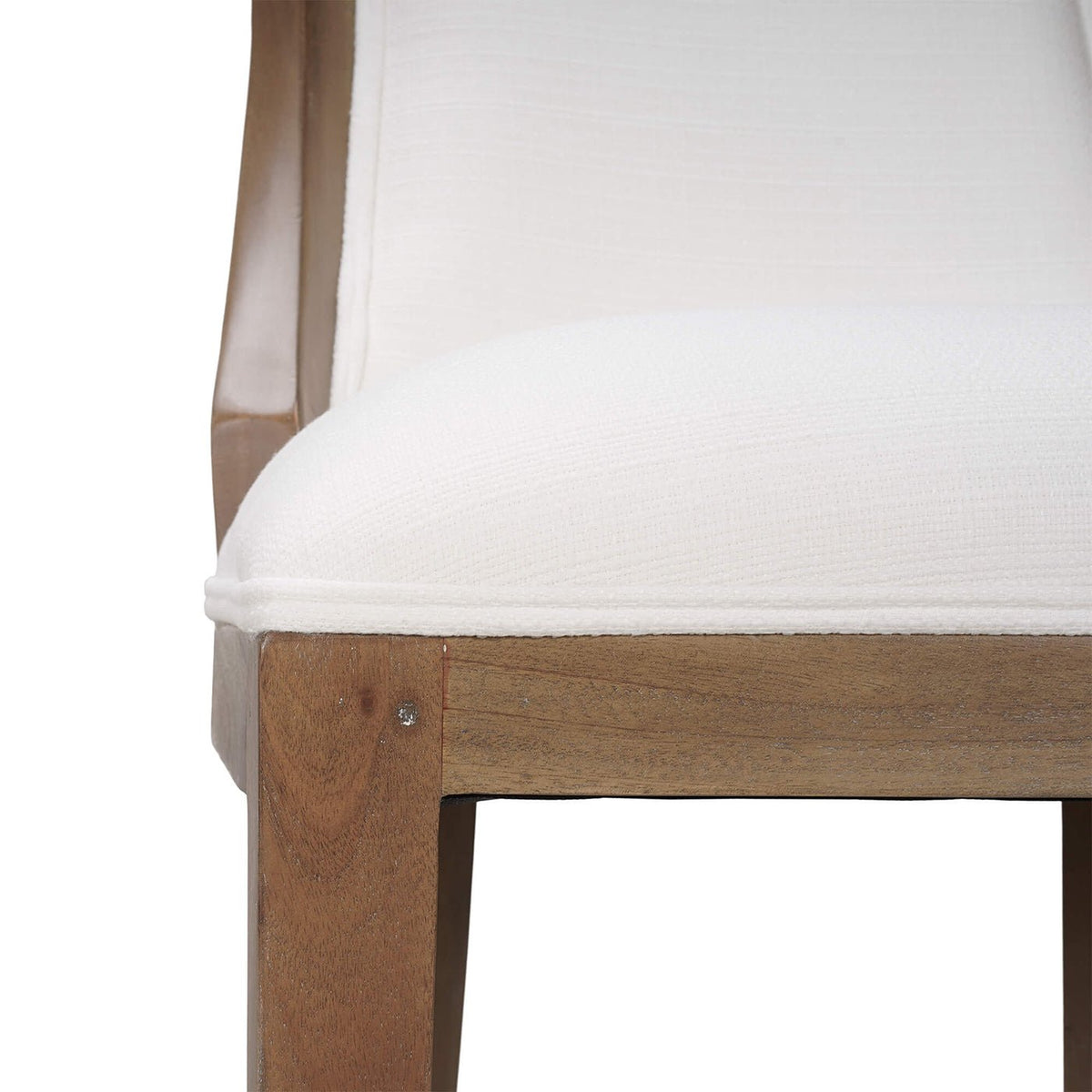 Classic Upholstered Counter Stool - English Georgian America