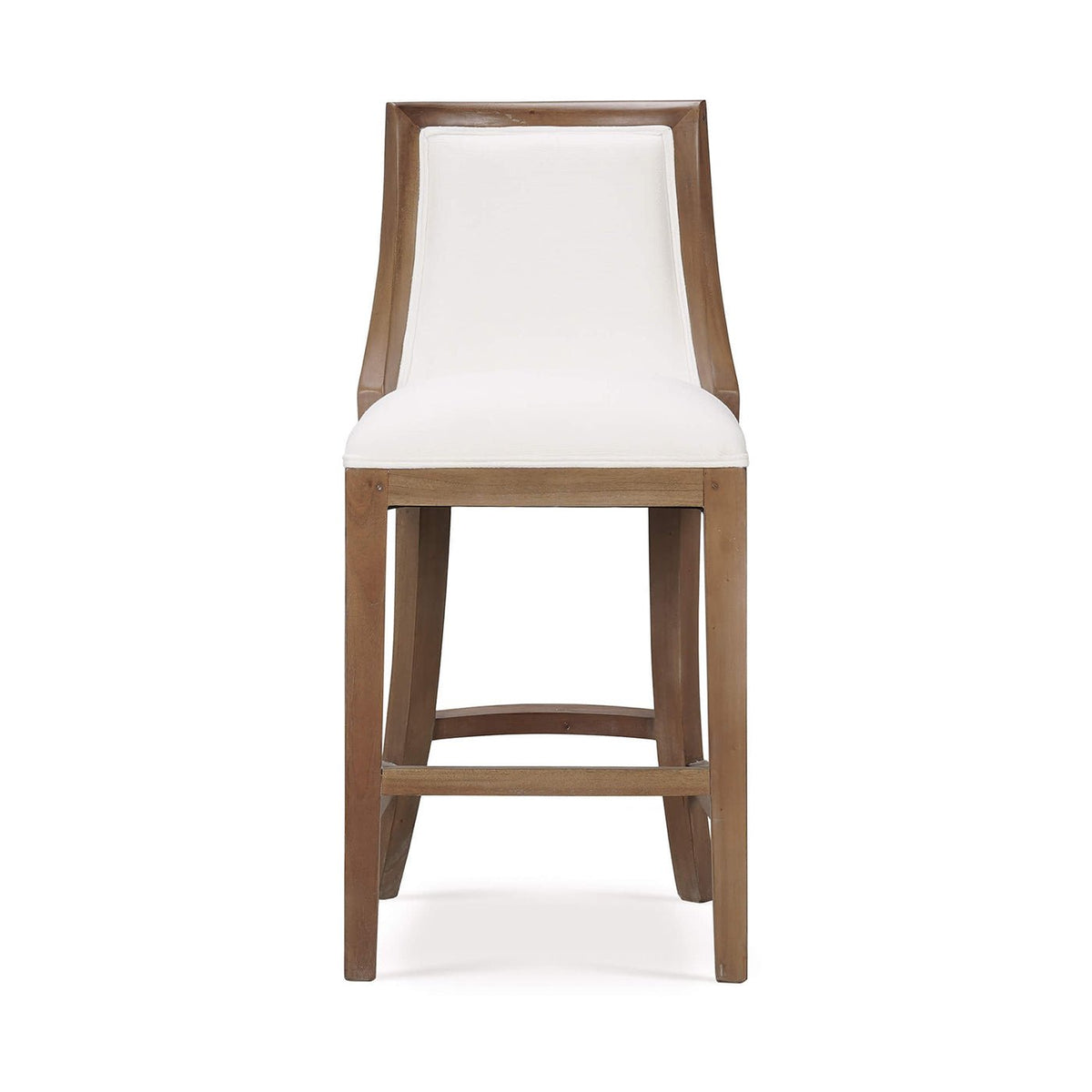 Classic Upholstered Counter Stool - English Georgian America