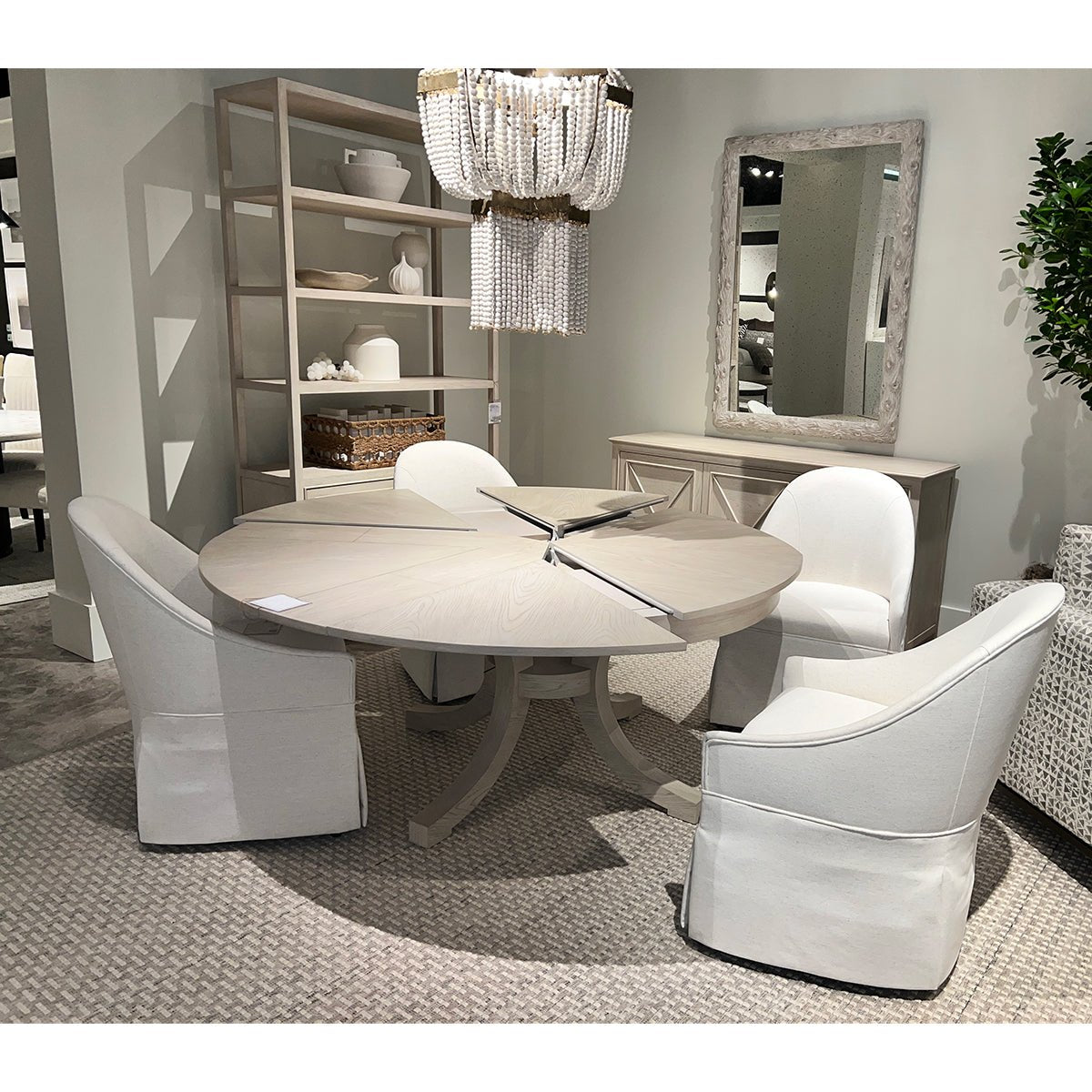 Classic Upholstered Dining Chair - English Georgian America