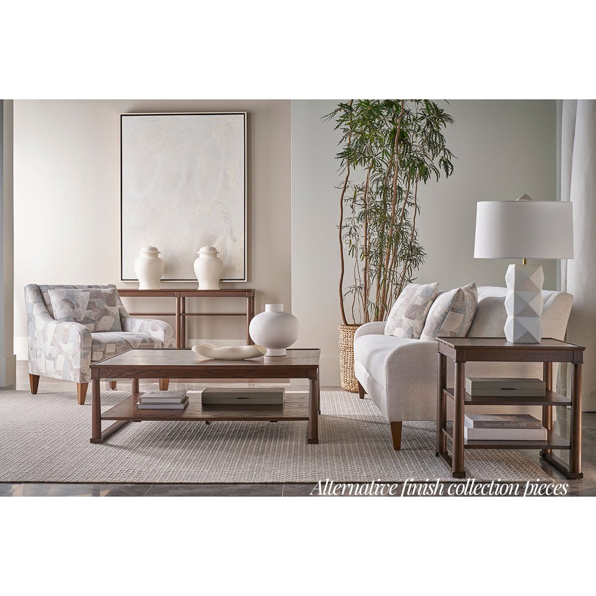 Classic White Console Table - English Georgian America