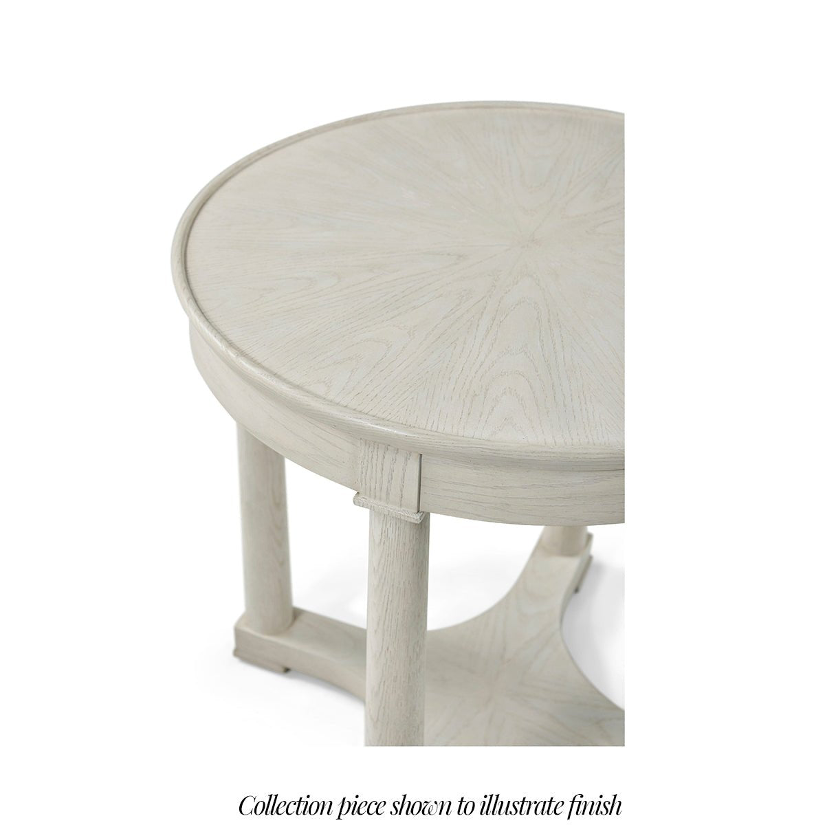 Classic White Side Table - English Georgian America
