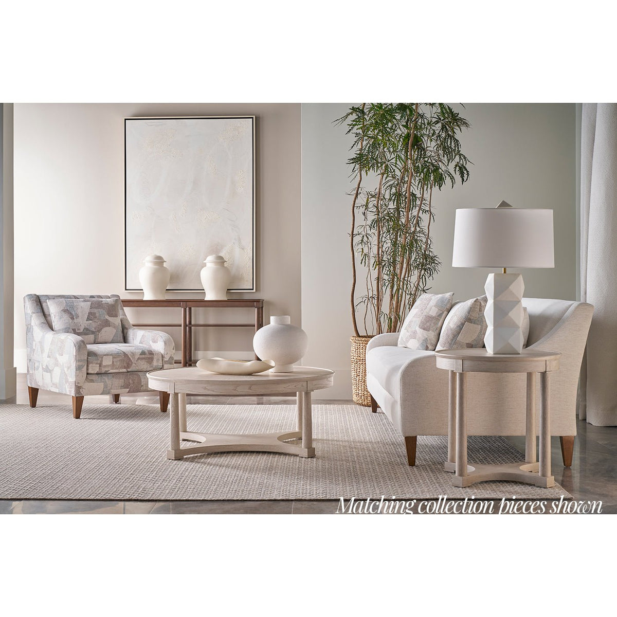 Classic White Side Table - English Georgian America