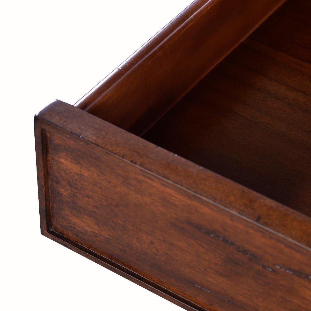 Classic Wood Side Table - English Georgian America