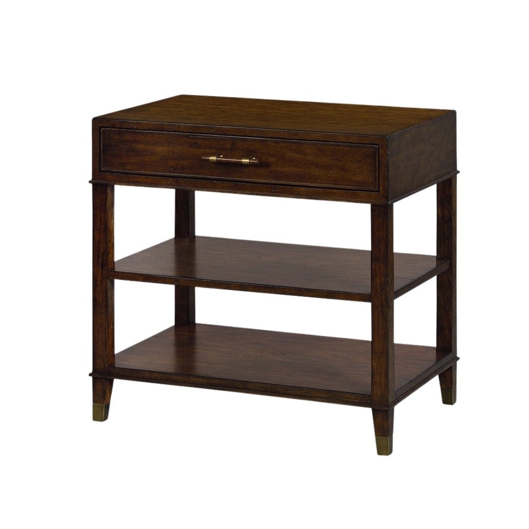 Classic Wood Side Table - English Georgian America