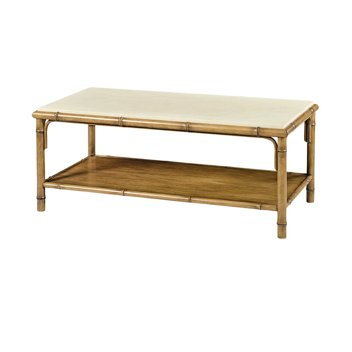Coastal Bamboo Coffee Table - English Georgian America
