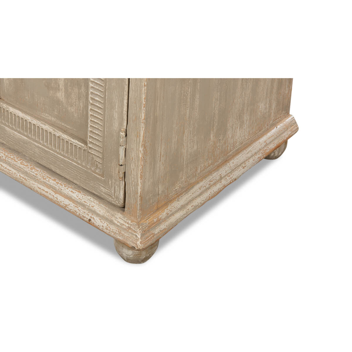 Coastal Beach Four Door Buffet - English Georgian America