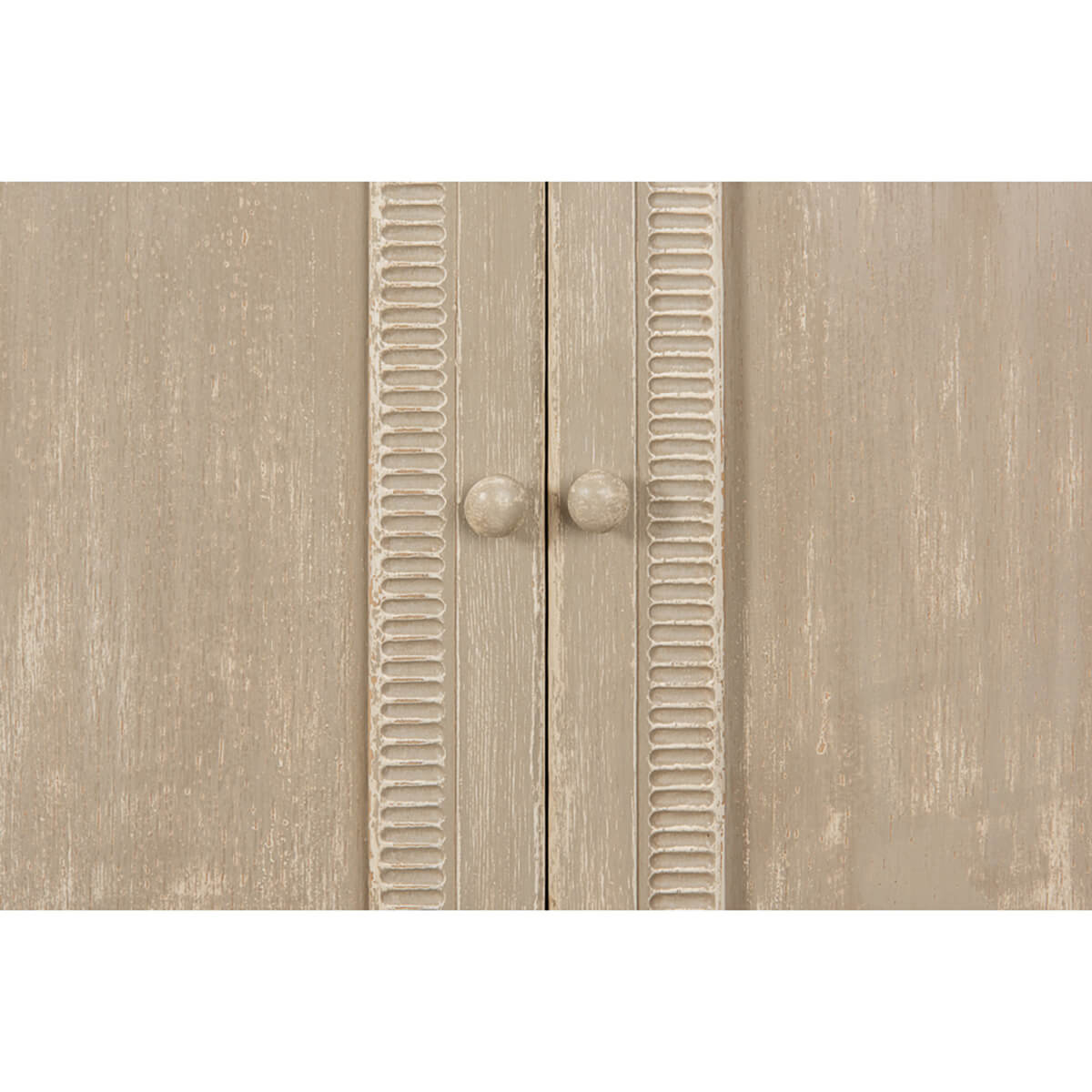 Coastal Beach Four Door Buffet - English Georgian America