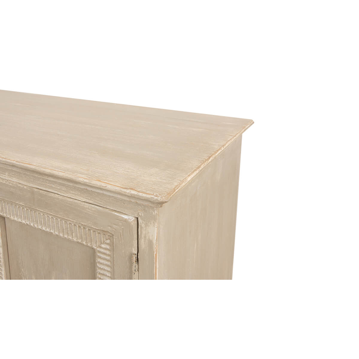 Coastal Beach Four Door Buffet - English Georgian America