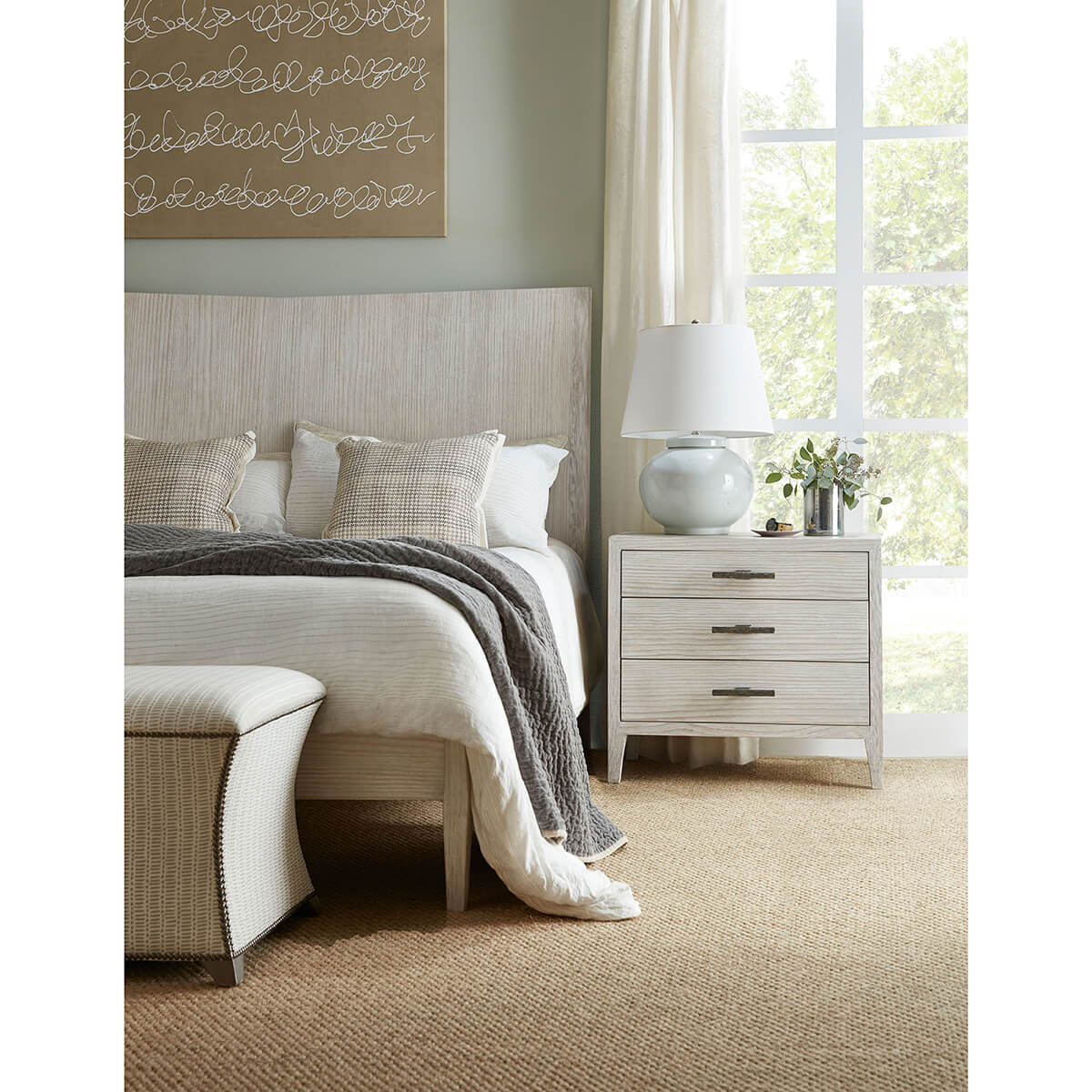 Coastal Breeze Panel Bed - English Georgian America