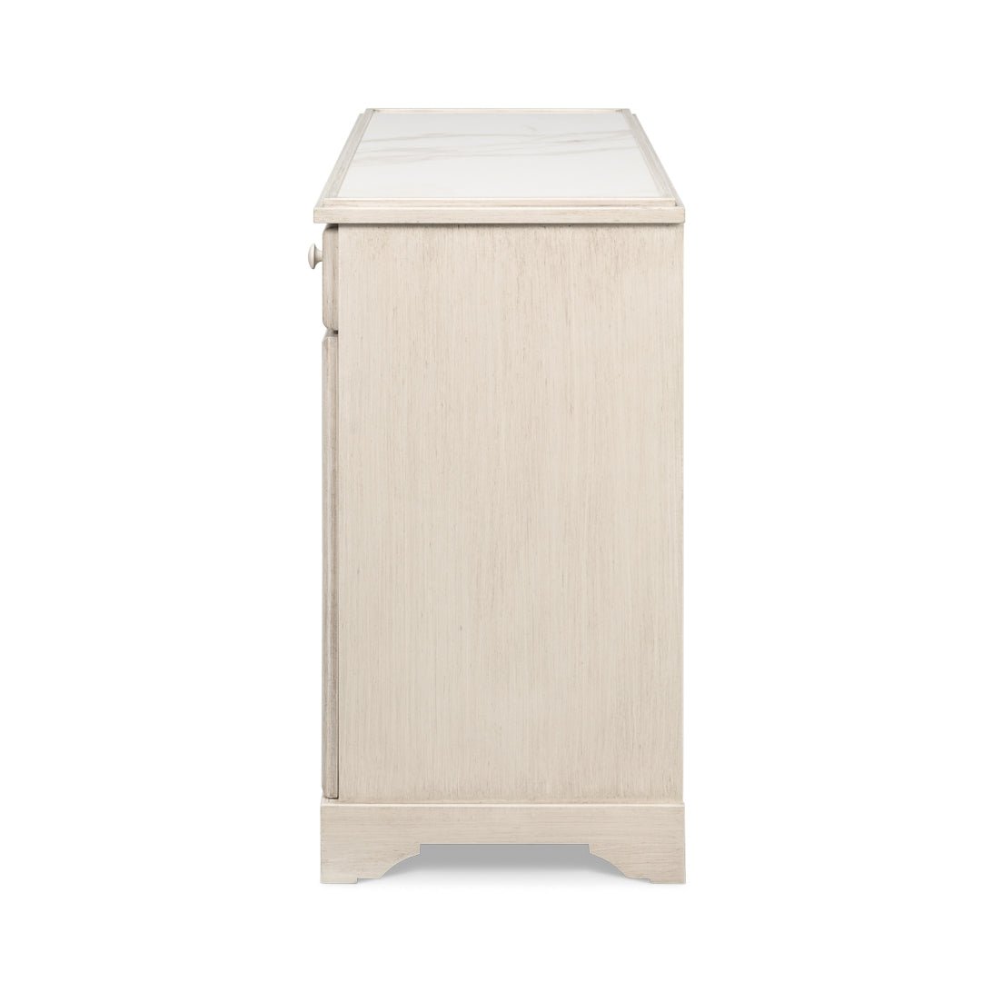 Coastal Modern Buffet Cabinet - English Georgian America