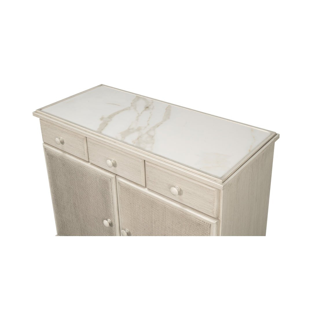 Coastal Modern Buffet Cabinet - English Georgian America