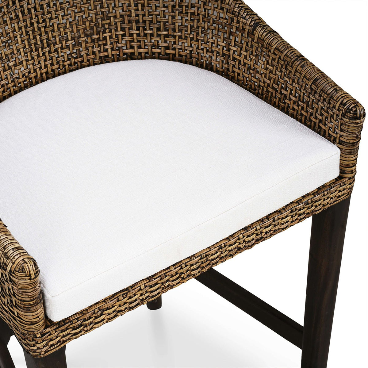 Coastal Rattan Barstool - English Georgian America