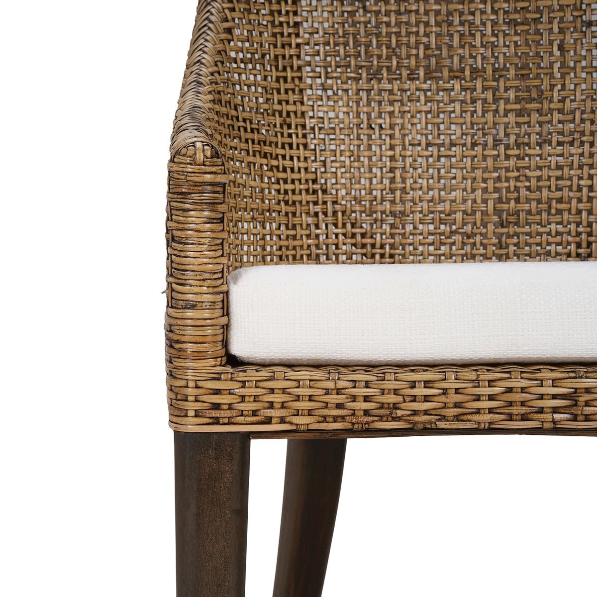 Coastal Rattan Dining Chair - English Georgian America