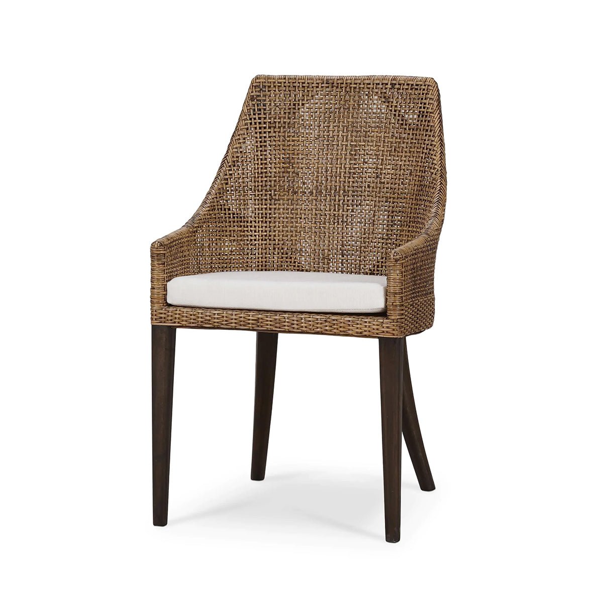 Coastal Rattan Dining Chair - English Georgian America