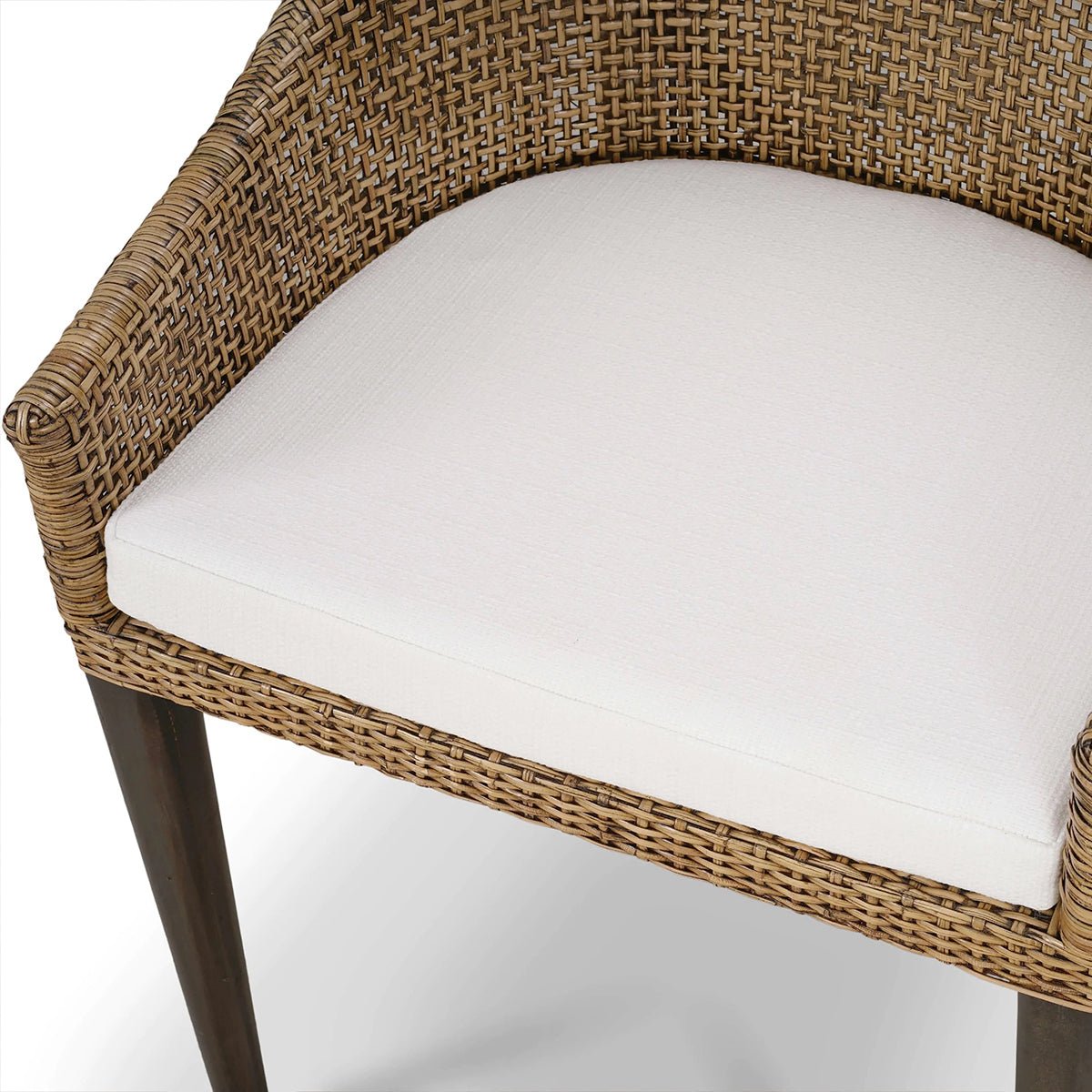 Coastal Rattan Dining Chair - English Georgian America