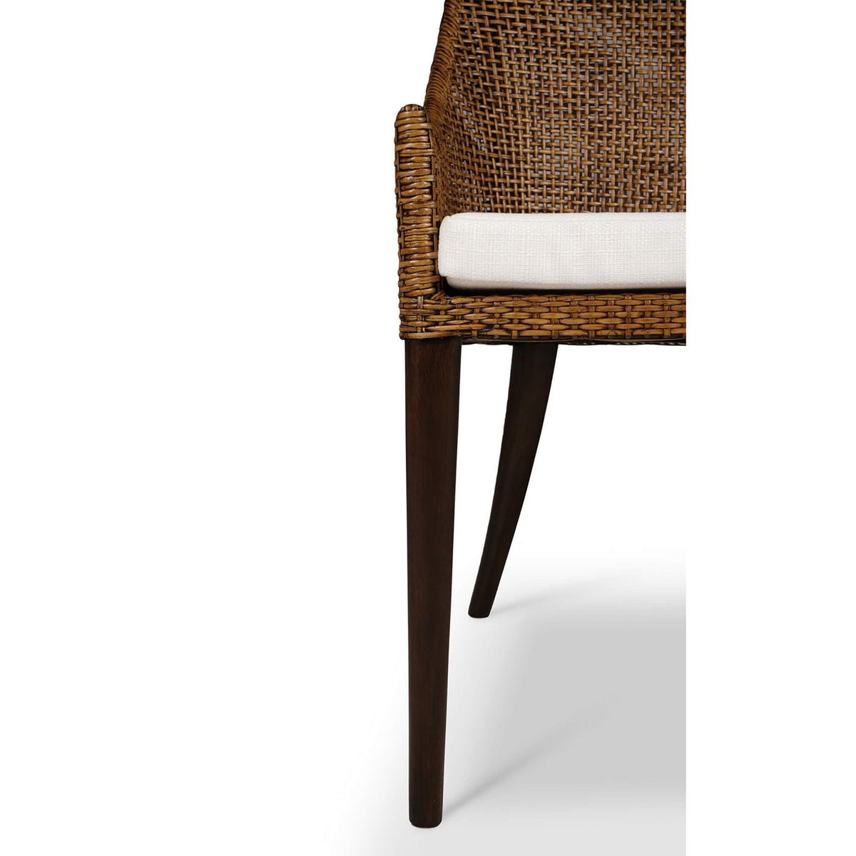 Coastal Rattan Settee - English Georgian America