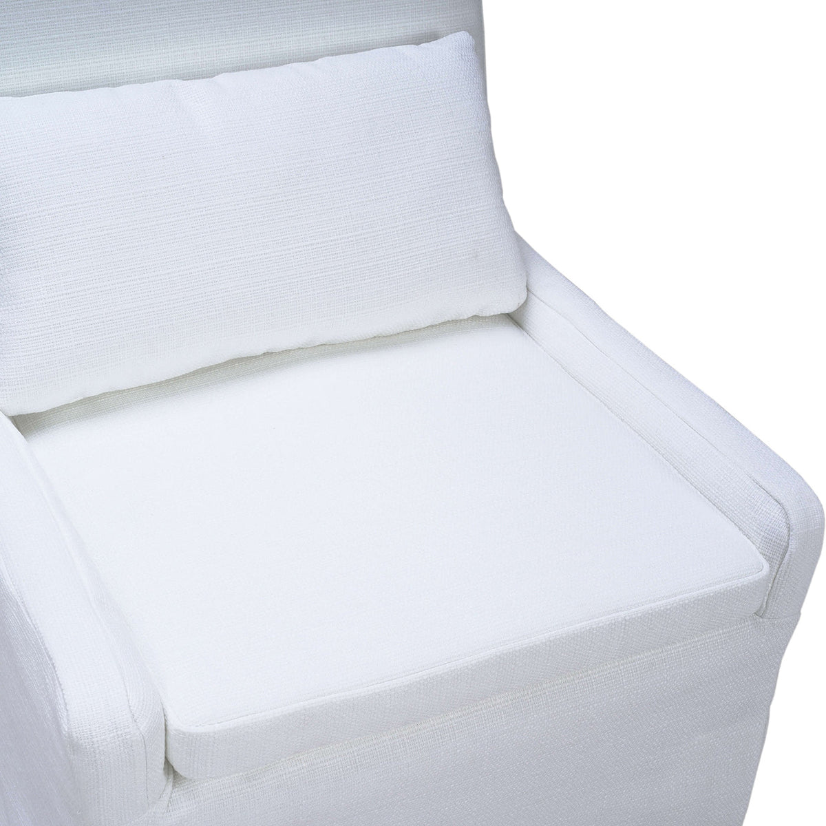 Coastal Slipcovered Dining Chair - English Georgian America