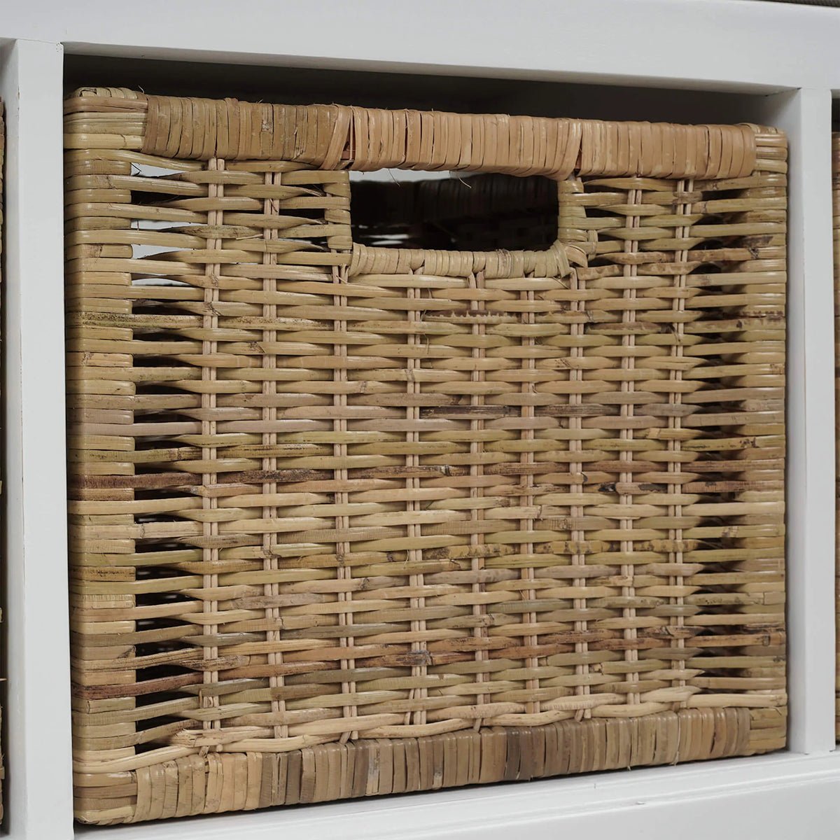 Coastal Storage Bench with Cushion - English Georgian America