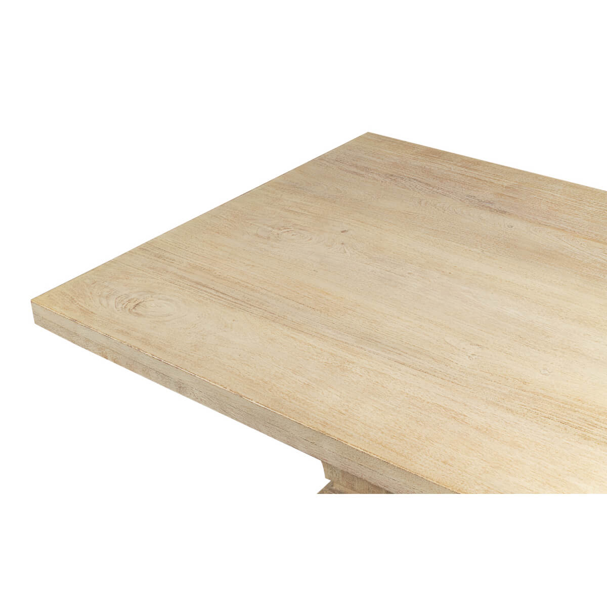 Coastal Style Refectory Dining Table - English Georgian America