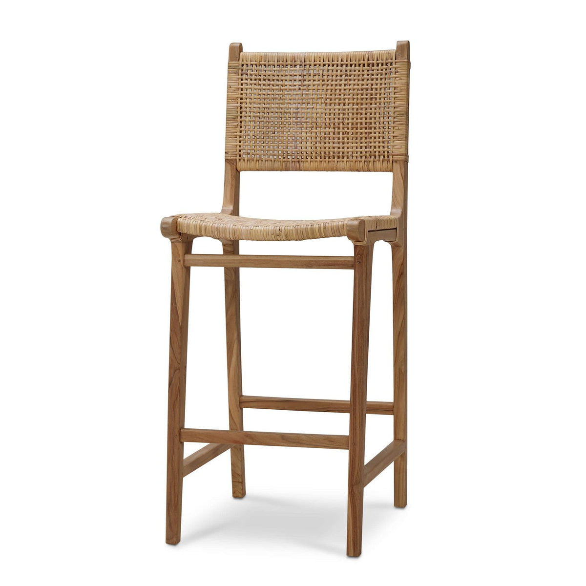 Coastal Teak Barstool - English Georgian America