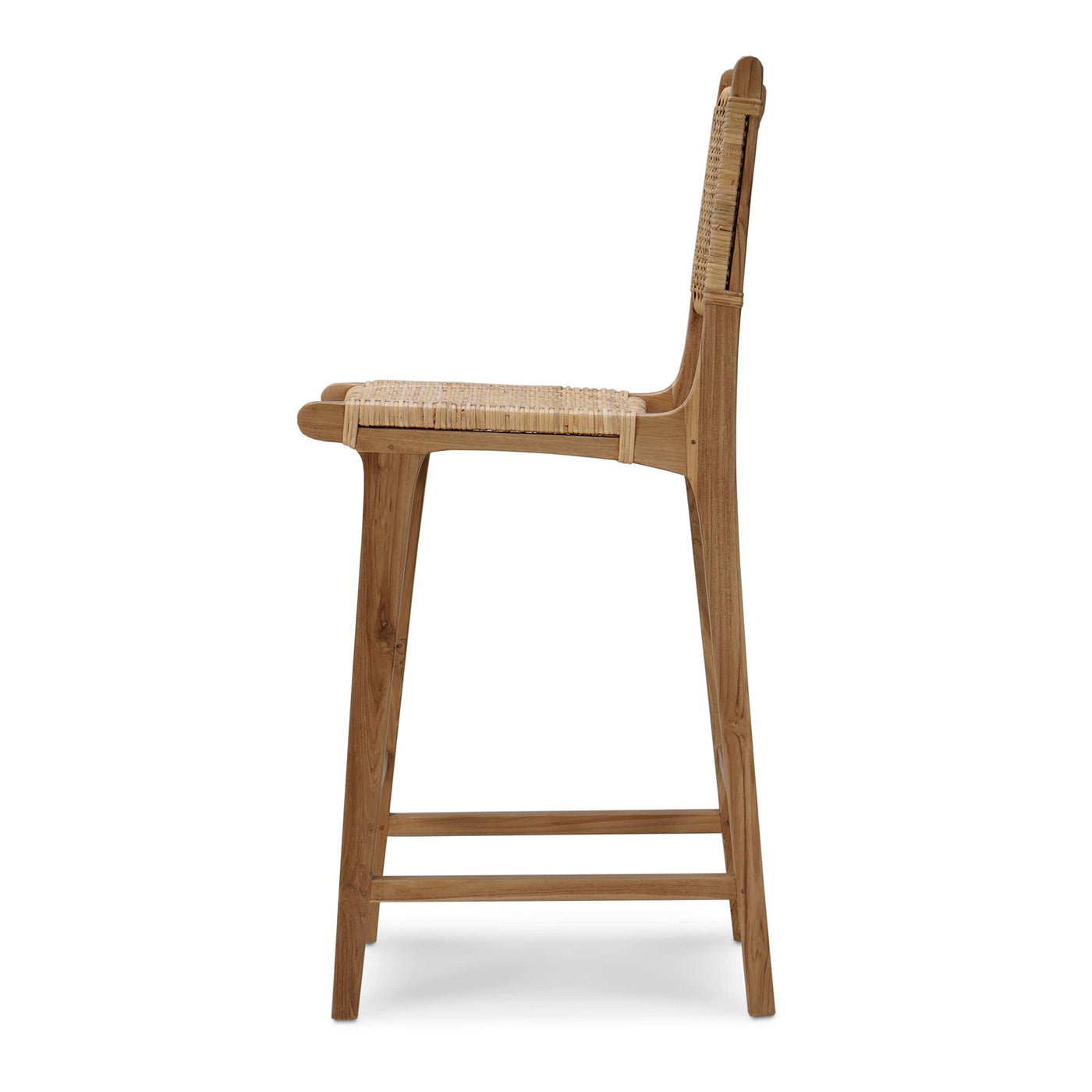 Coastal Teak Barstool - English Georgian America