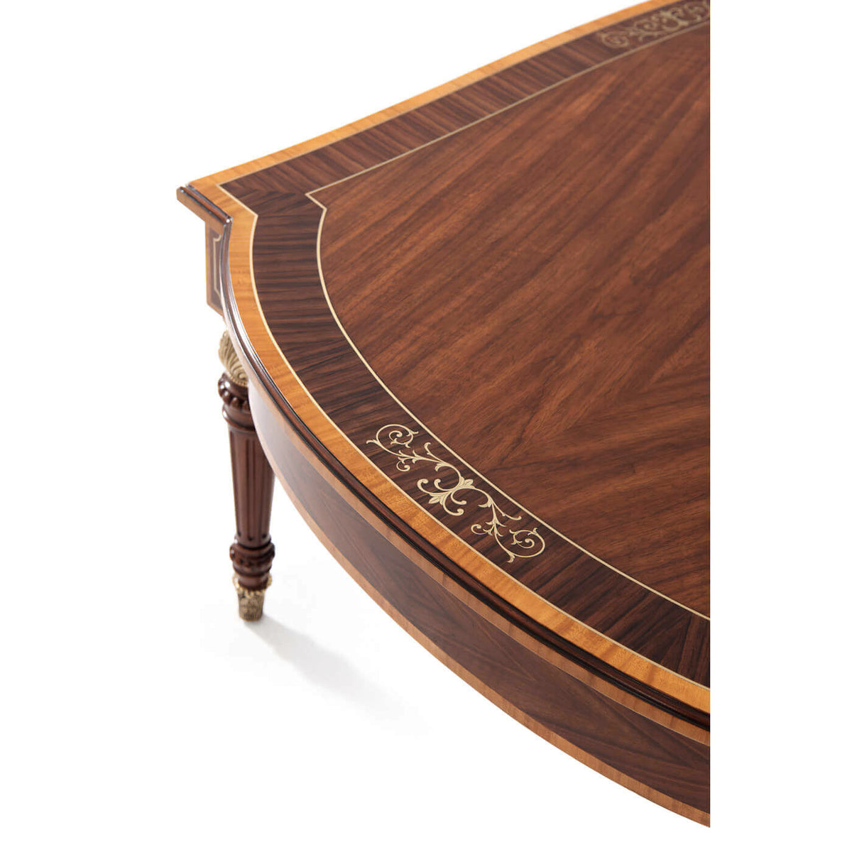 Regency Style Inlaid Coffee Table