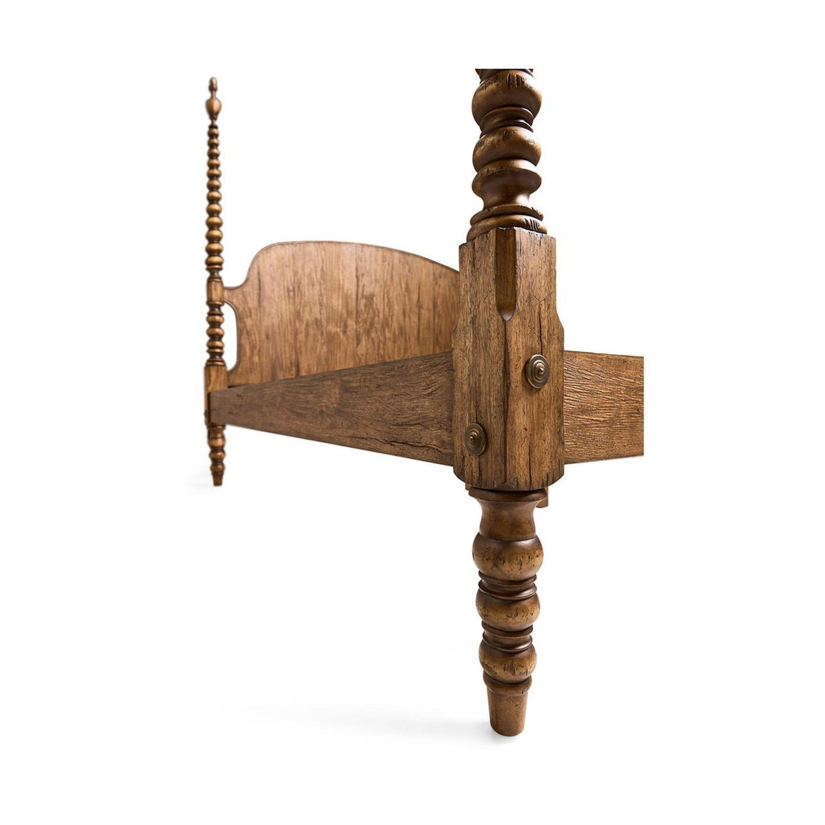 Colonial Turned - Post Four - Poster California King Bed - English Georgian America