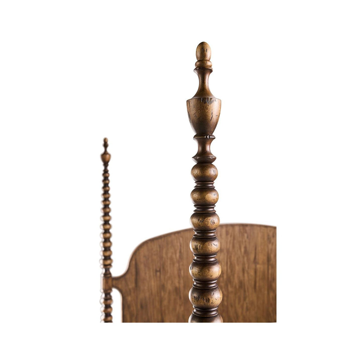 Colonial Turned - Post Four - Poster California King Bed - English Georgian America