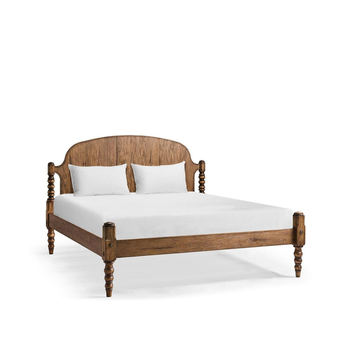 Colonial Turned - Post Four - Poster California King Bed - English Georgian America